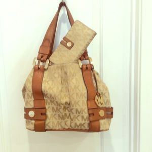 Michael Kors  handbag and wallet